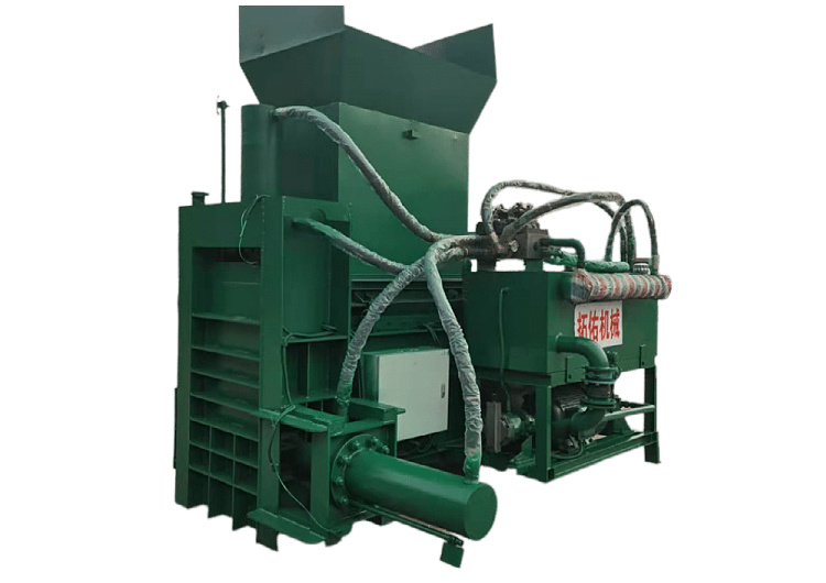 Fully automatic straw baler, square bundle, green storage, and grass material briquetting machine, small hydraulic grass baler