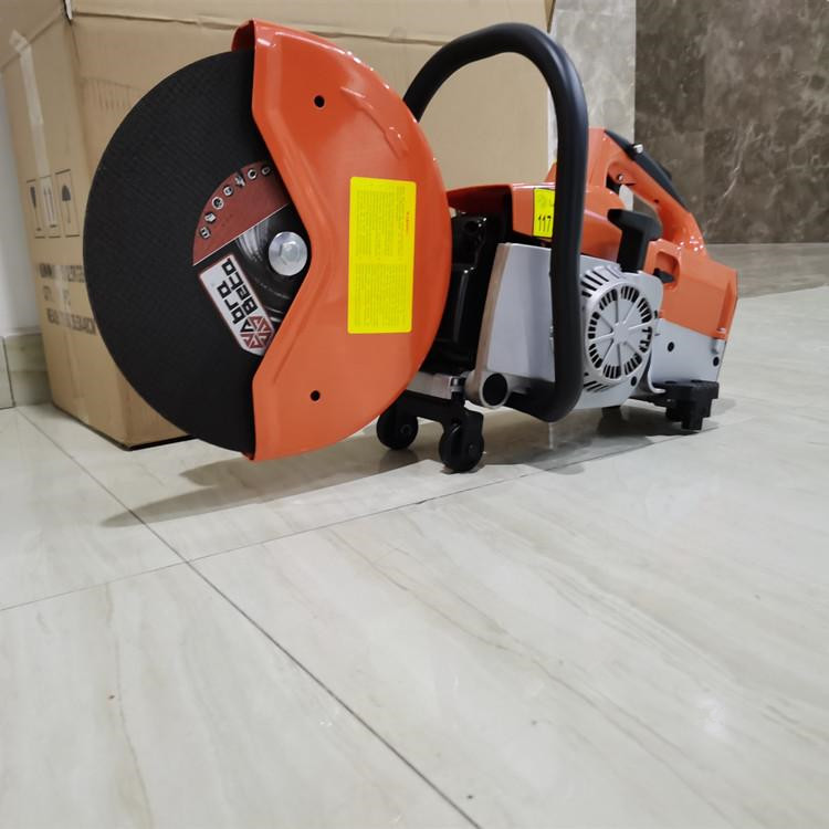 Portable road cutting machine gasoline fire saw Chengyu portable 350 cutting saw