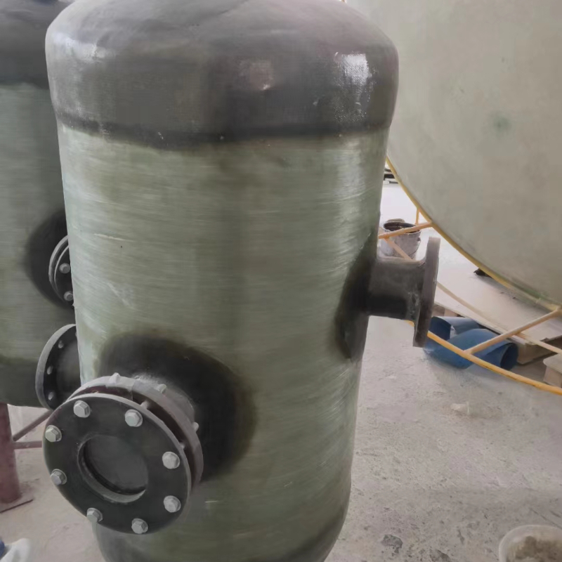 Wholesale production of FRP tank winding storage tank, fiberglass hydrochloric acid tank, vertical horizontal pressure tank