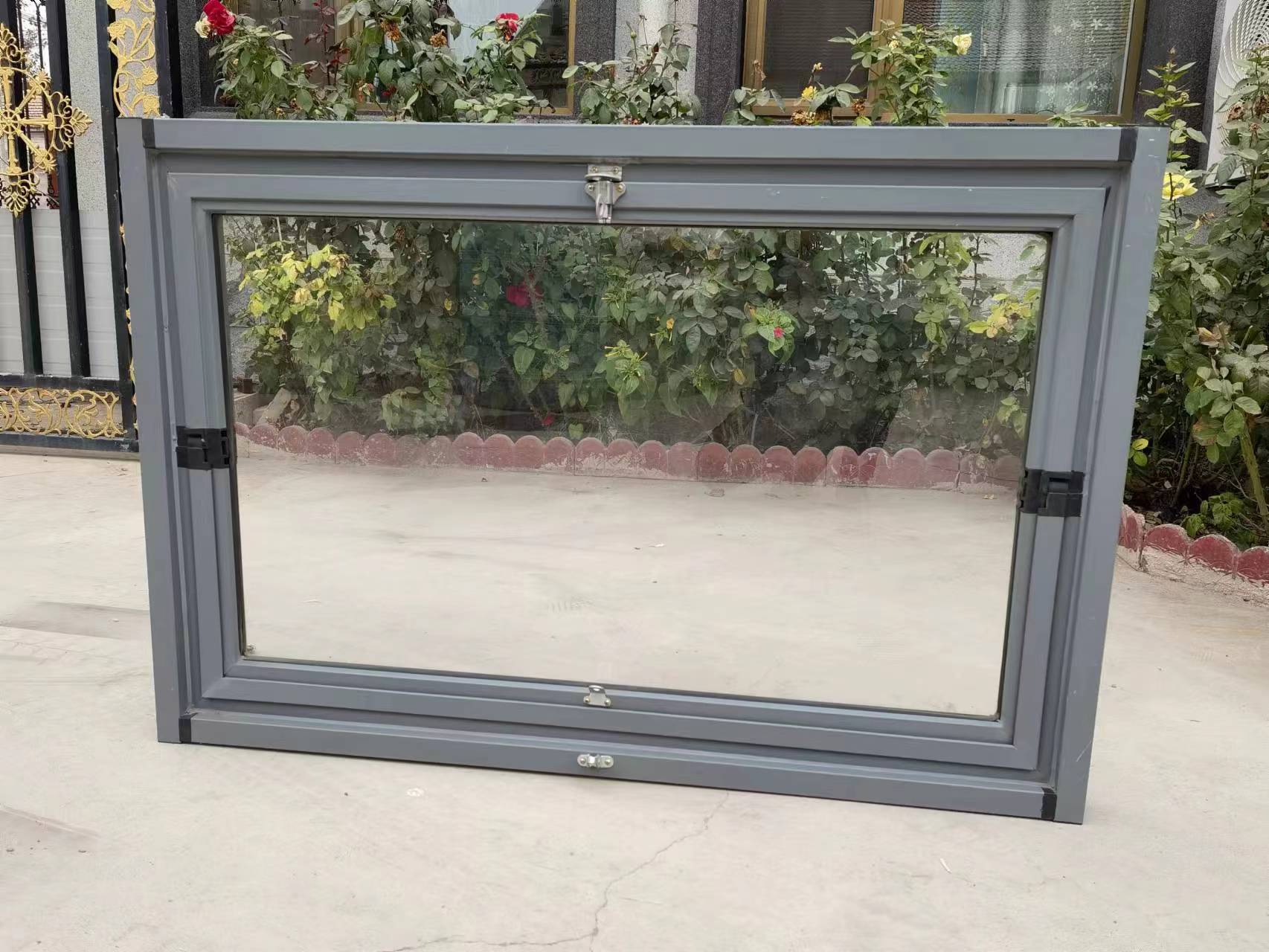 Haowei Door and Window Coating Steel Plate Color Steel Plate Sliding Window Wind Resistance Support Customization