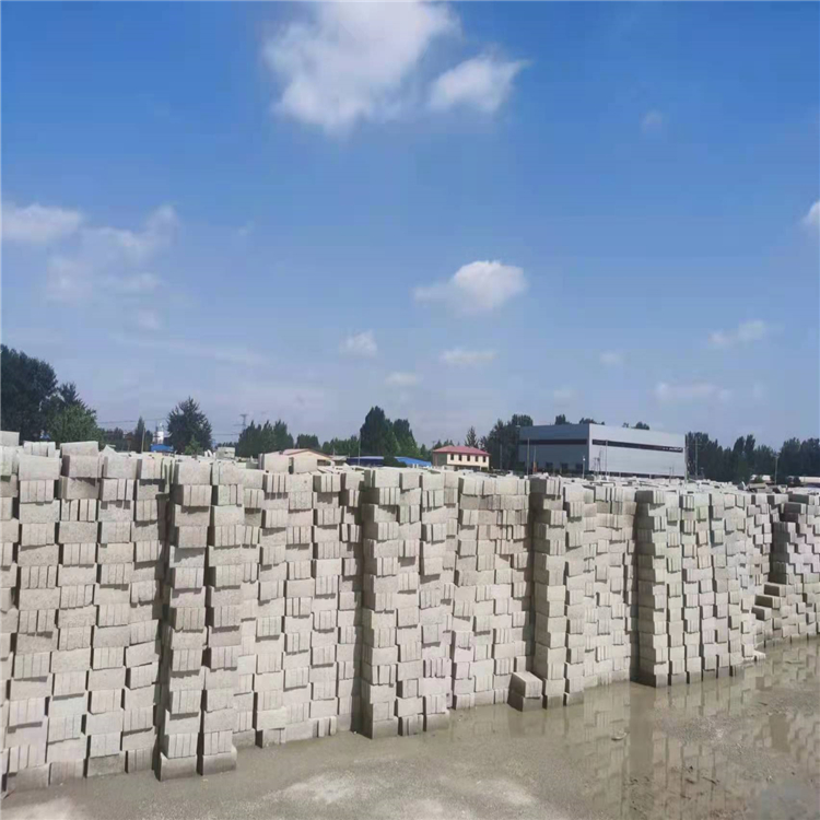 Cement brick factory produces 100 * 200 * 50 cement lime sand bricks with strong load-bearing capacity, cost saving, and compact structure