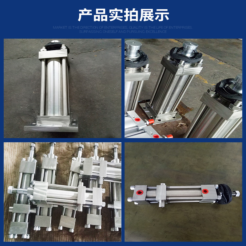 Zhuoyuan Supply Gluing Machine Hydraulic Cylinder HOB Heavy Duty Cylinder Single and Double Ear Gluing Equipment