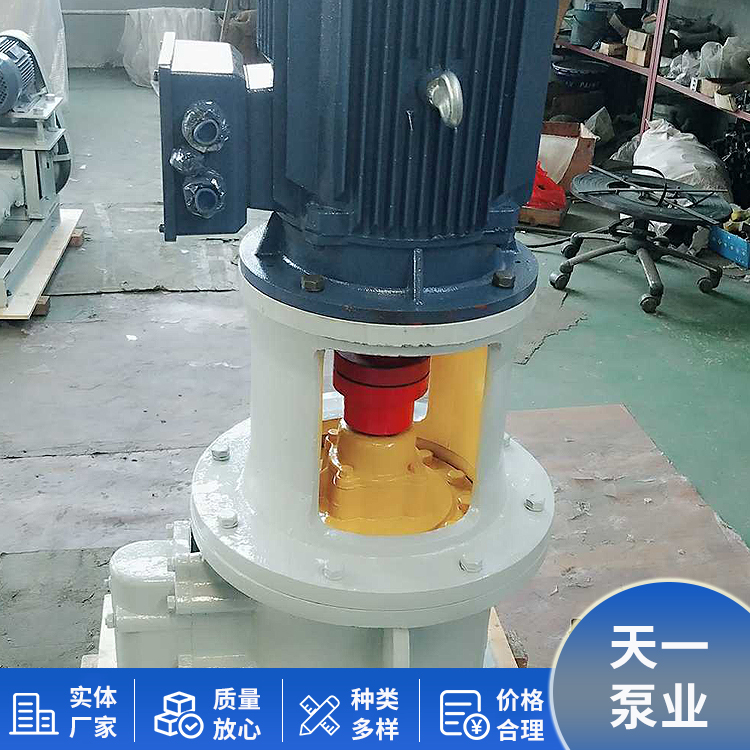 3G vertical Screw pump large flow double suction pump Marine screw vertical pump can be customized for long-term supply Tianyi Pump