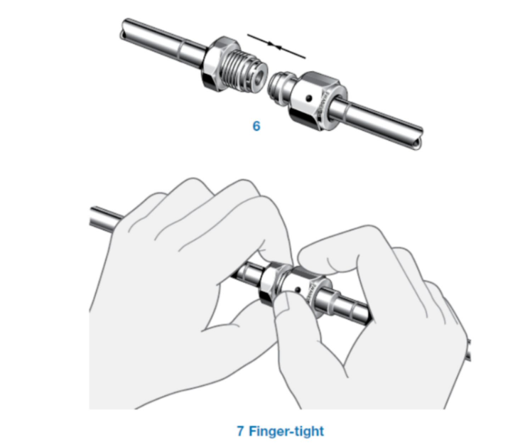 316L stainless steel micro welded tee clamp sleeve welding joint micro welded tee joint 1/2 in