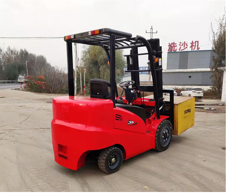 3 ton battery forklift new multi-functional hydraulic handling station vertical stacker Chuli