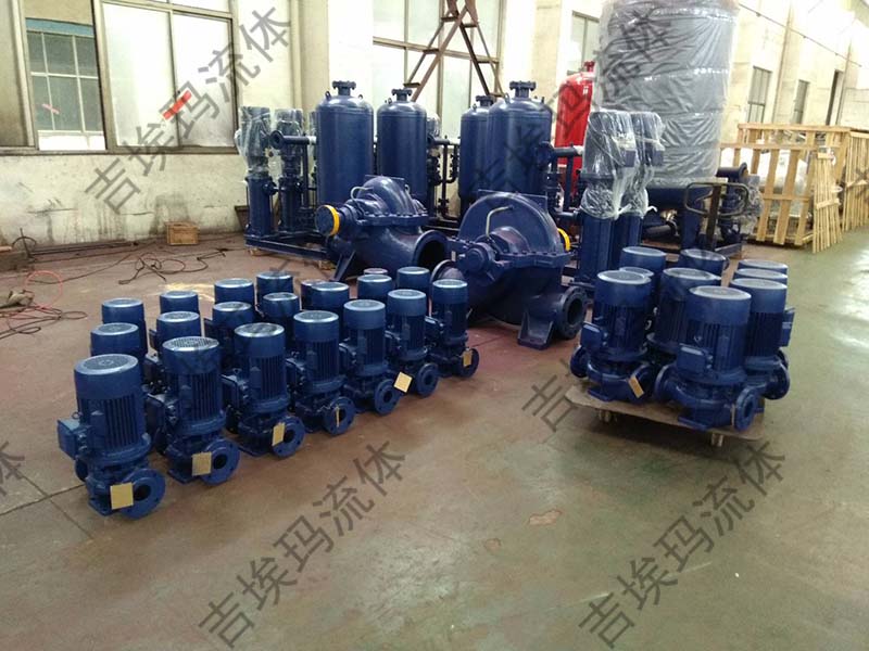 ISG65-200 Vertical Pipeline Pump Single Stage Centrifugal Pump KQL DFG Booster Water Pump Air Conditioning Cycle