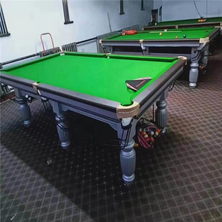 Yuekang Technology provides Black Eight American style Chinese style wooden storage and steel storage billiards tables that can be installed on doorstep