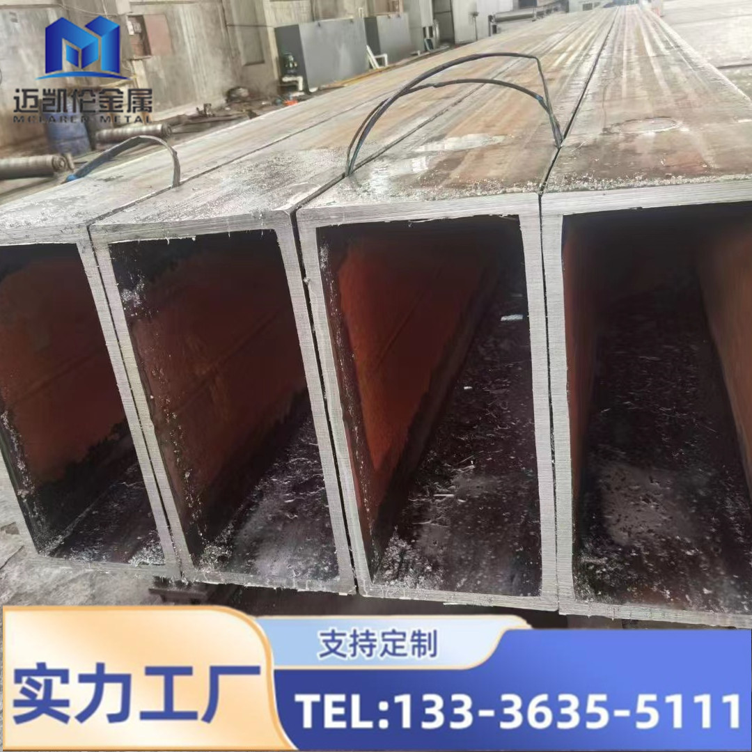 Q235B galvanized square tube, specifications 15 * 15-100 * 100, can be processed, galvanized, and shipped at factory price