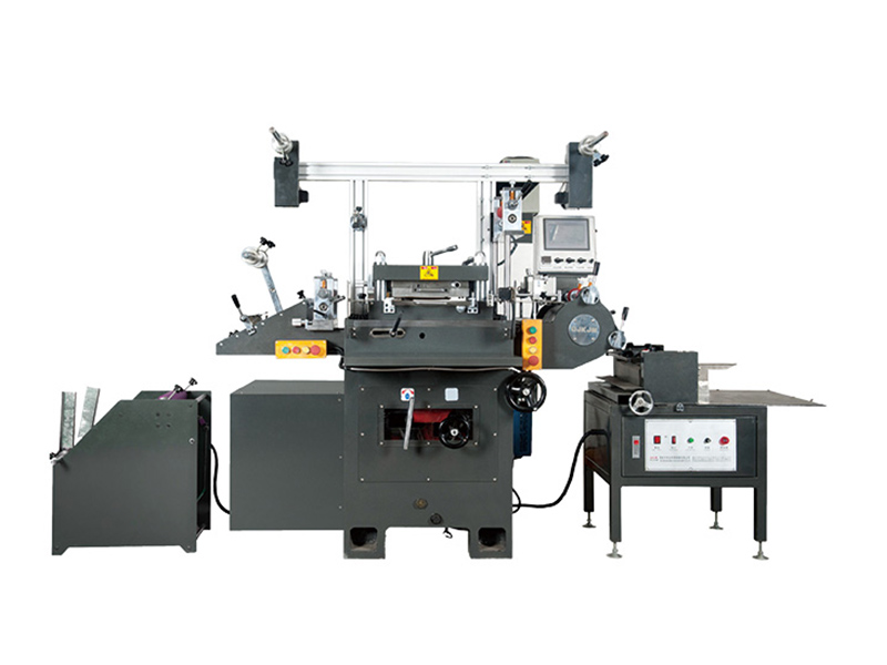 High speed die-cutting machine, hot stamping die-cutting equipment, CNC trademark slitting machine, single seat, double seat manufacturer supply