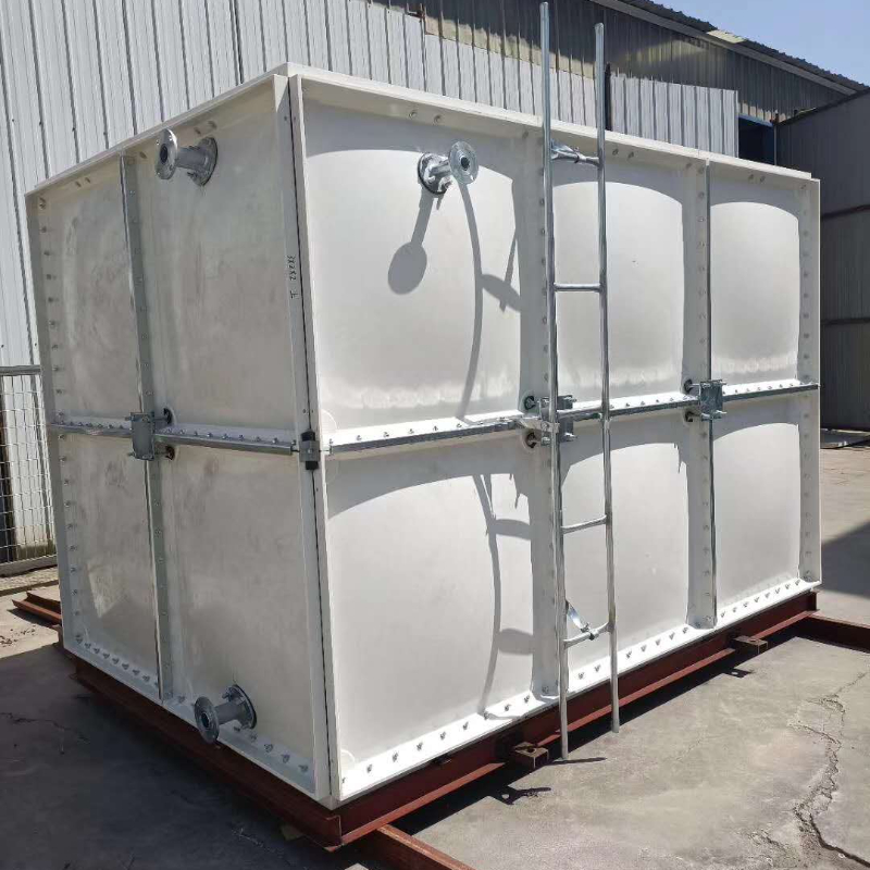 Fiberglass water tank supply modular SMC molded sheet fire protection and drinking water storage equipment