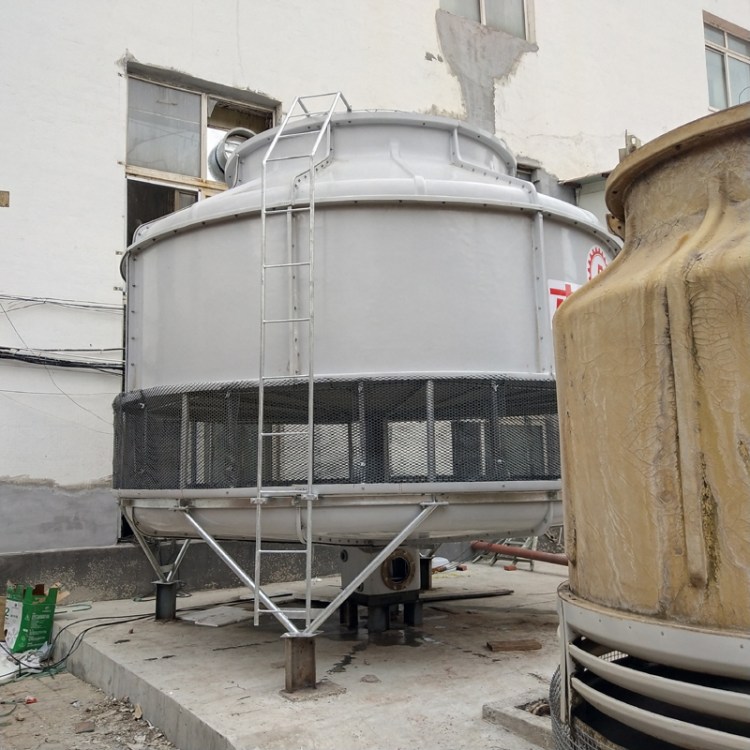 本研圆形逆流冷却塔BY-R-350T低噪音型冷却水塔包安装运费税费