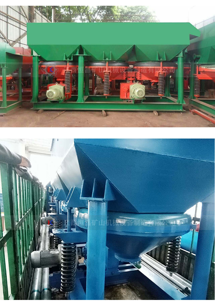 Brief Introduction to the Operating Principle of JT5-3S Mineral Processing Jig and Jig Machine in Henghong Silicon Manganese Slag Beneficiation Production Line