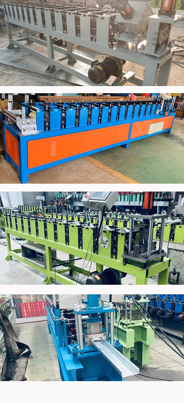 Jinshuo Tile Pressing Machine Fully Automatic Roof Ridge Tile Equipment Glass Tile Cold Bending Forming Machine