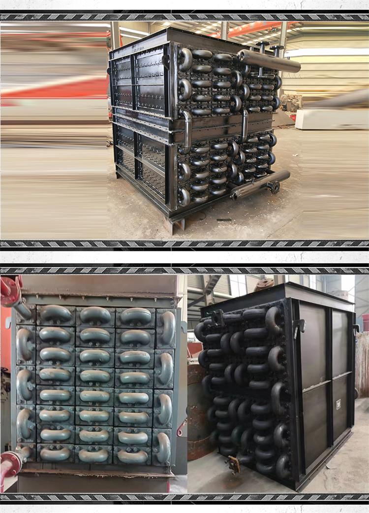 Steel tube economizer for coal-fired steam boilers in cast iron economizer workshop