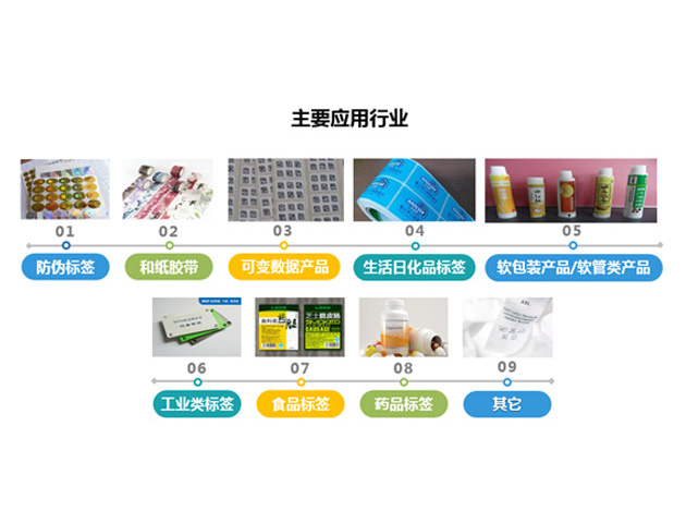 Label Digital printing machine series uv inkjet roll to roll label printing machine