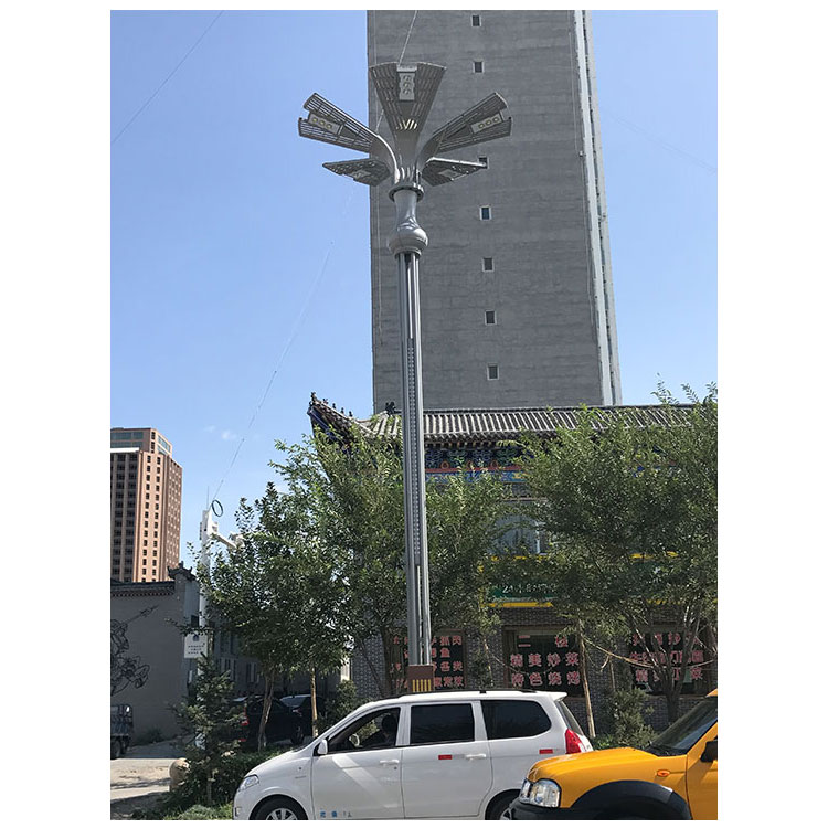 Municipal square LED projection light, high pole light, medium pole light, 25 meter hot-dip galvanized light pole, Runchang Lighting