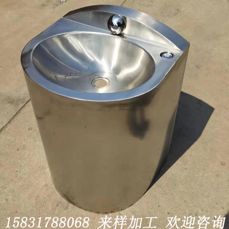 Stainless steel edge wash cabinet, bathroom, sink, public toilet, floor to floor wash basin, park use, support customization