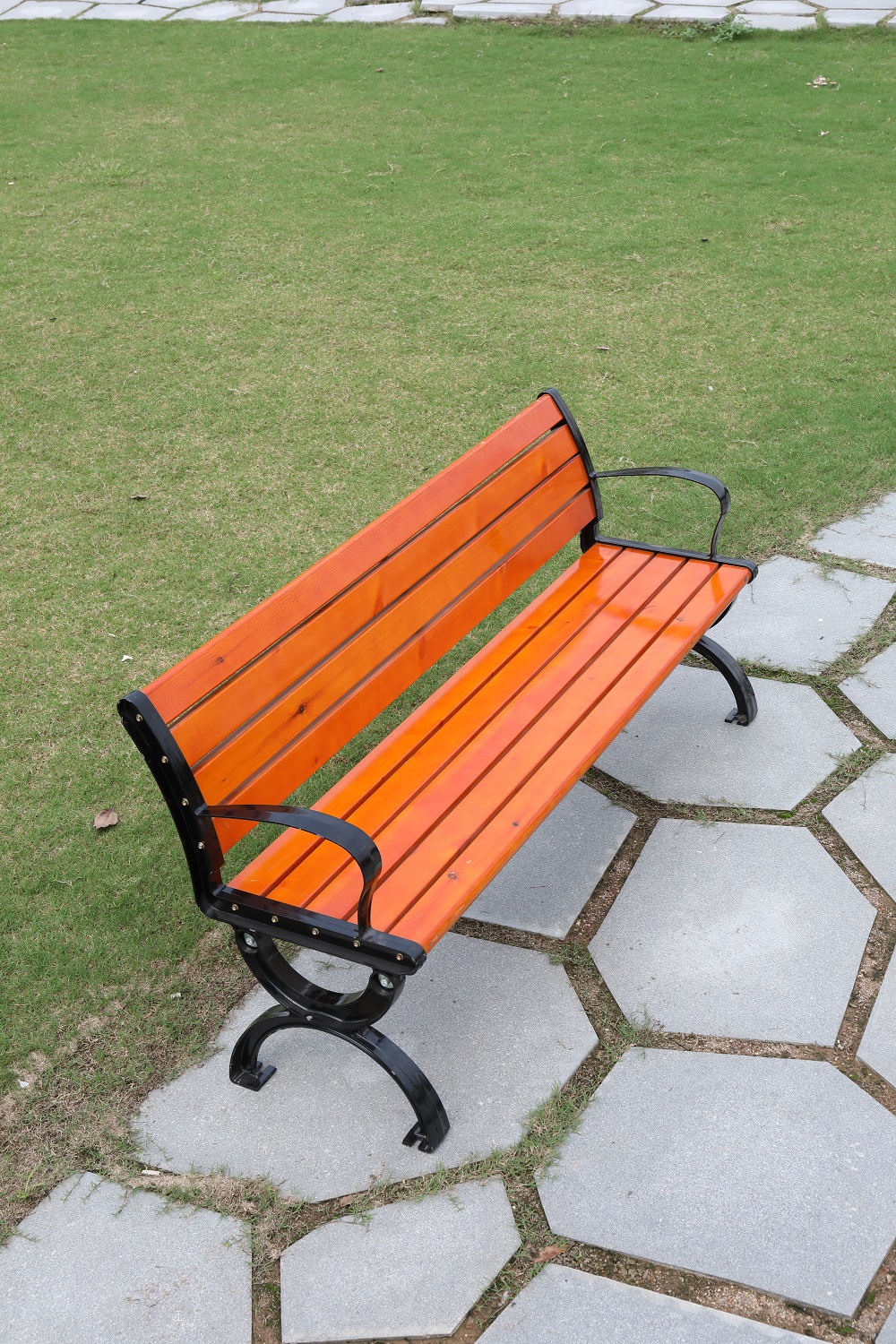 Zhaocan Industrial and Trade Street Special Outdoor Park Chair Circular Granite Stone Bench Courtyard