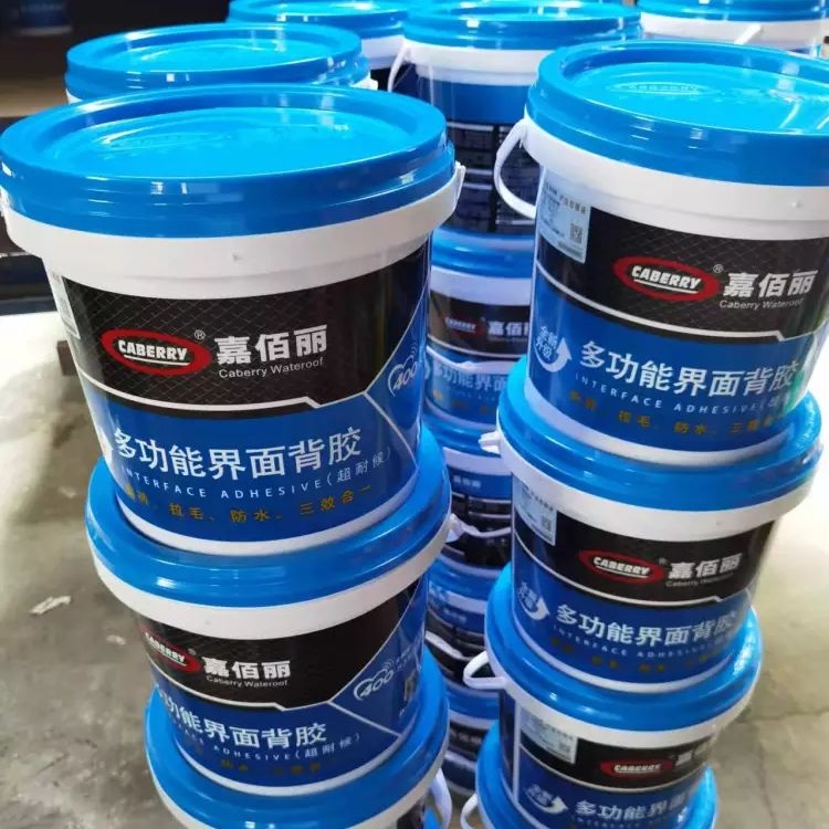 Outdoor ceramic tile adhesive, large board tile back coating, multifunctional interface back adhesive, strong adhesion, and no detachment