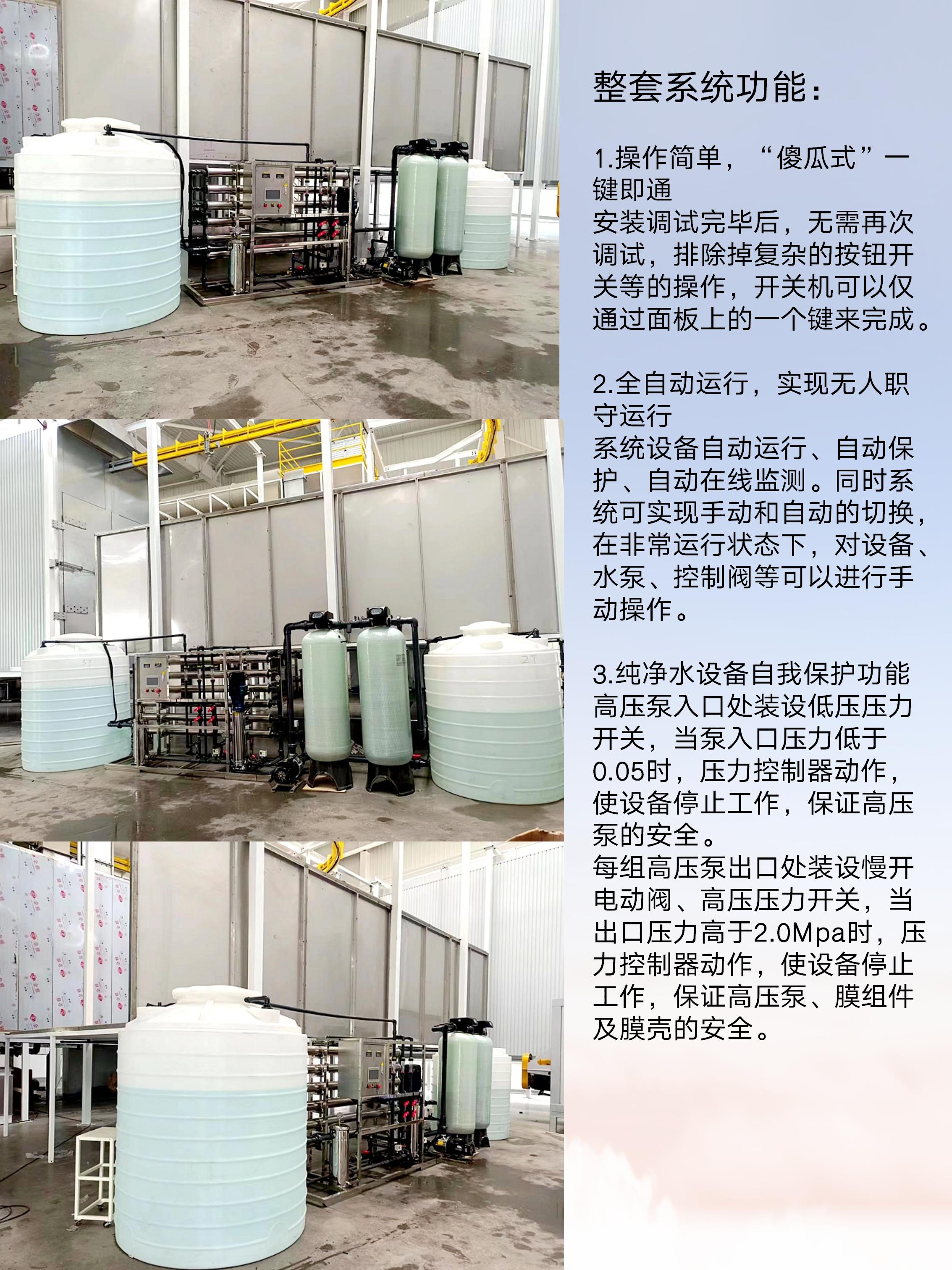 New Wei Customized Industrial Pure Water Equipment Fully Automatic RO Industrial Pure Water Machine Efficient and Energy Saving