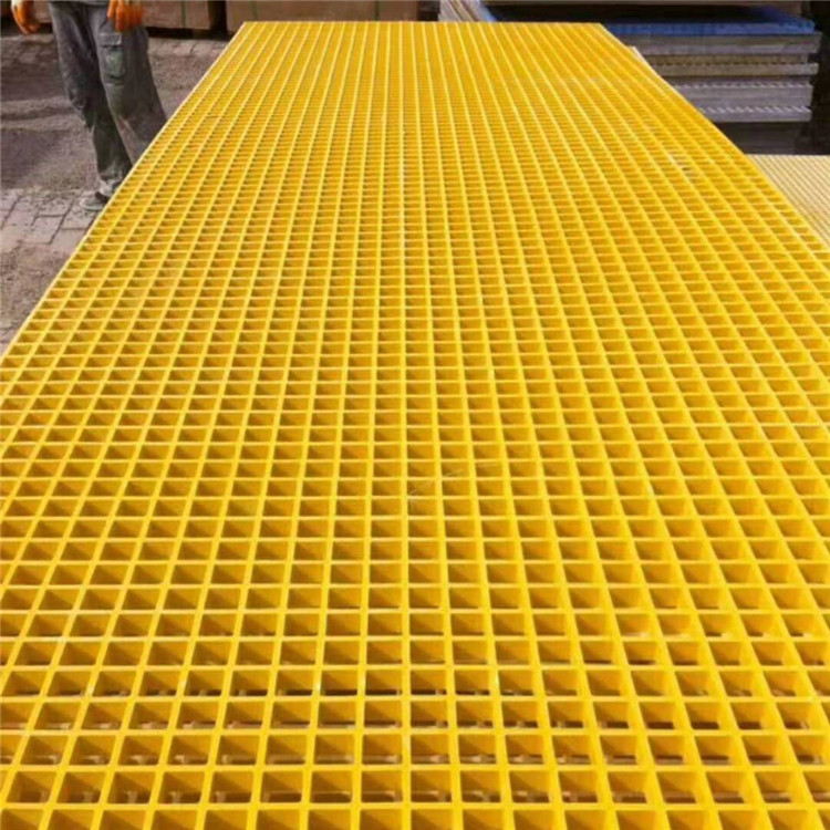 Zhanrui fiberglass grille car wash room drainage ditch grid cover plate platform breeding steel grille plate