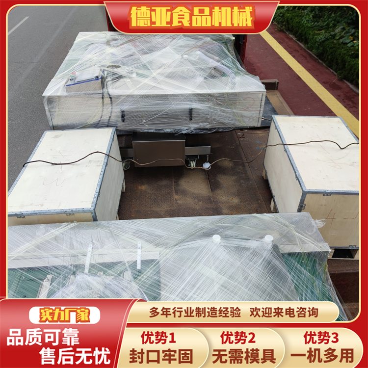 Continuous rolling Vacuum packing freeze-drying durian meat sealing machine various size customized vacuum pumping machine