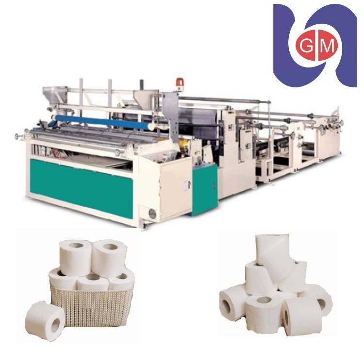 Source Factory Guangmao Rewinding Machine Fully Automatic 1880 Rewinding, Paper Cutting, Packaging and Sealing Line Equipment