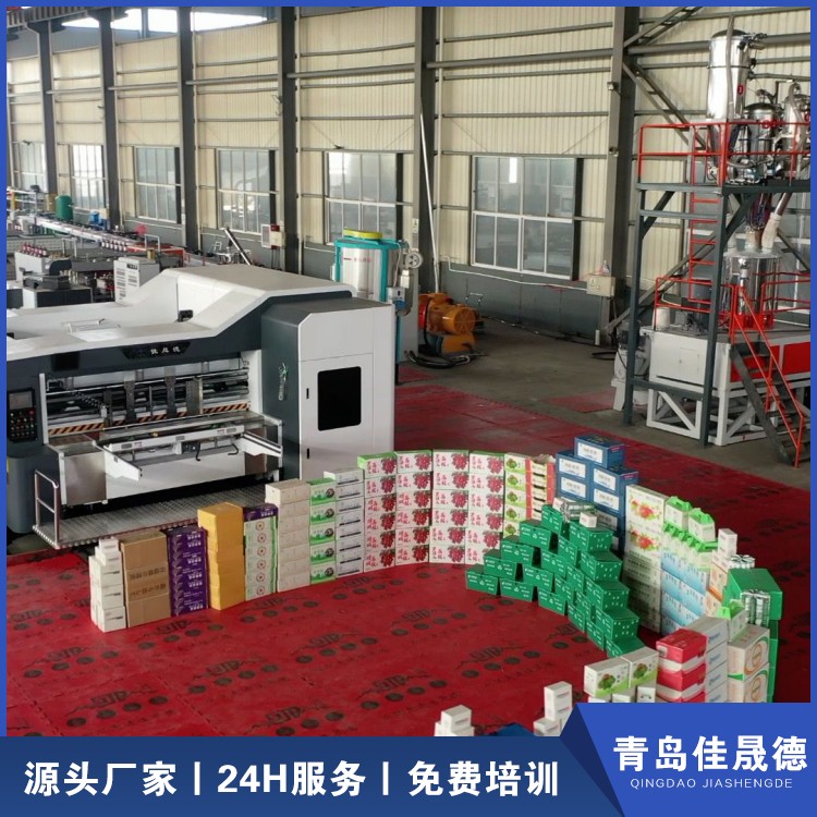 Jiashengde Hollow Plate Equipment Plastic Hollow Grid Plate Extrusion Equipment Corrugated Turnover Box Plate Machinery