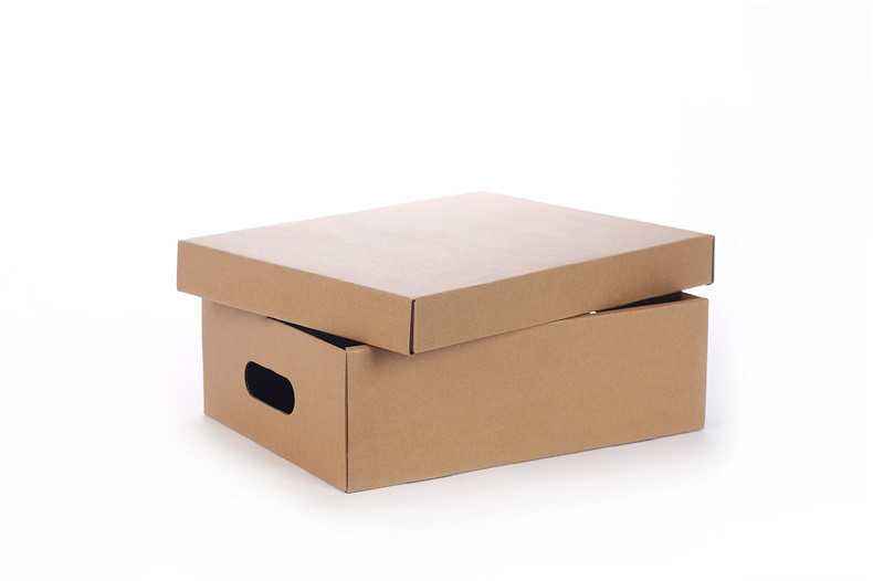 Customized cardboard box, corrugated box, three-layer, five-layer moving, e-commerce dedicated thickened large capacity U-shaped groove design, honeycomb box