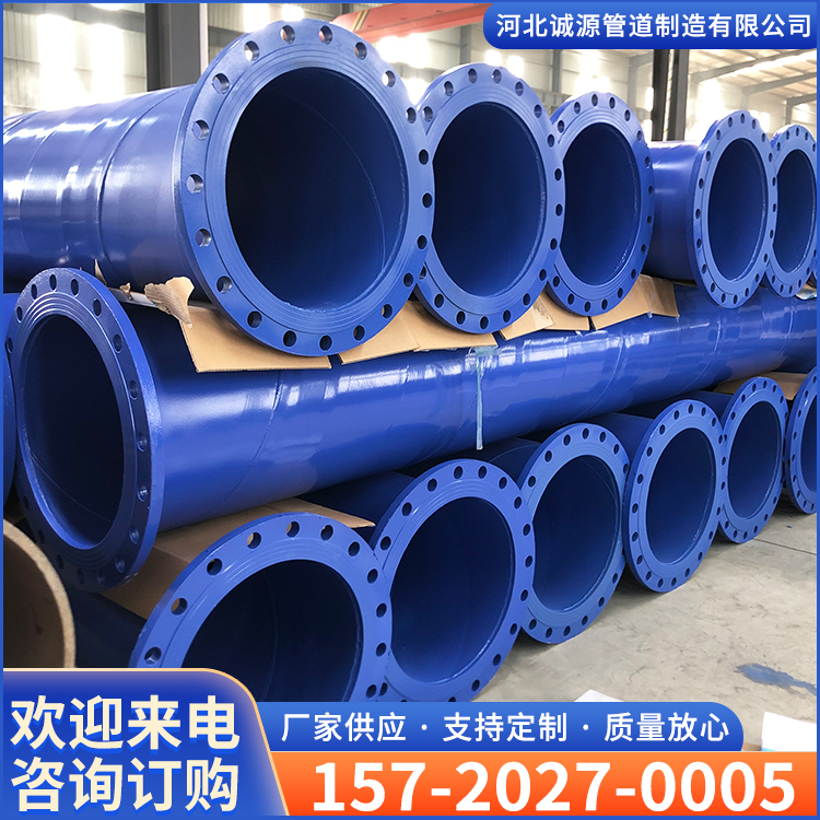 Large diameter coated composite steel pipe flange connection anti-corrosion steel pipe origin with sufficient inventory