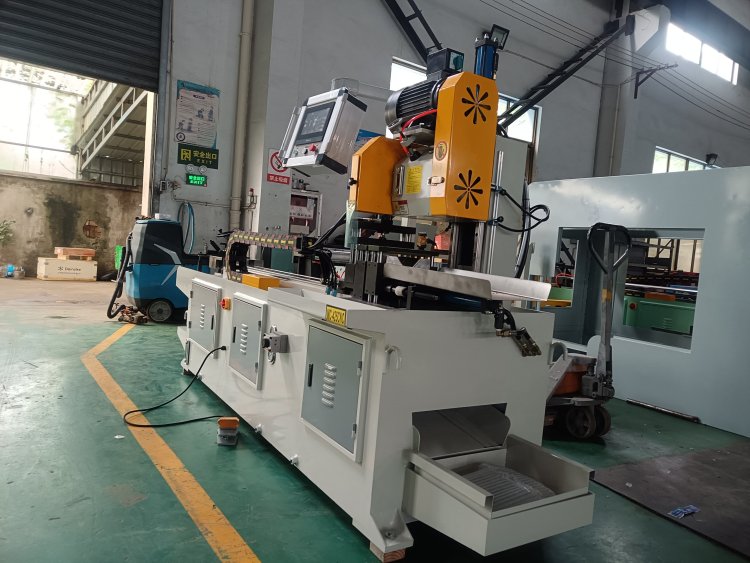 欧锐克 MC-425CNC- 全自动切管机 液压夹具 适用不锈钢钢管加工设备
