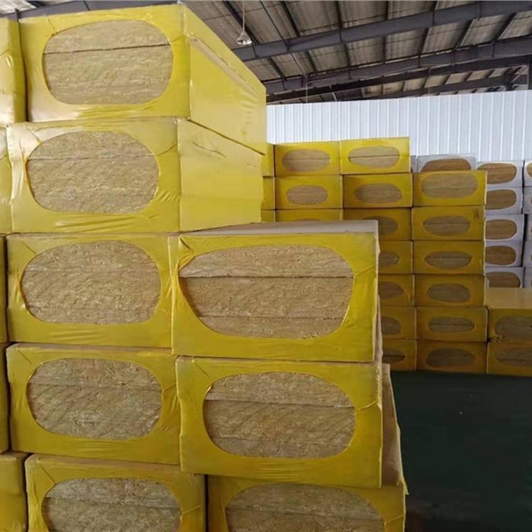 Exterior wall insulation and rock wool board interlayer sound insulation and noise reduction rock wool insulation board glass wool for factory buildings