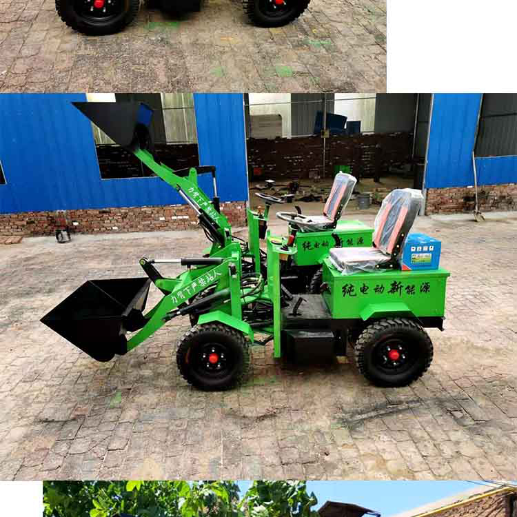 Ke Na Electric Loader for Animal Husbandry, Animal Husbandry, Shovel Material Transportation, Electric Shovel Truck Model Support Customization