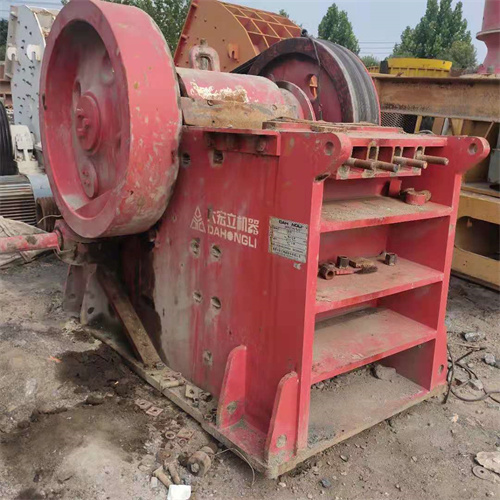 Used 500x750 European version crusher, mining crushing production line equipment, sand and gravel line