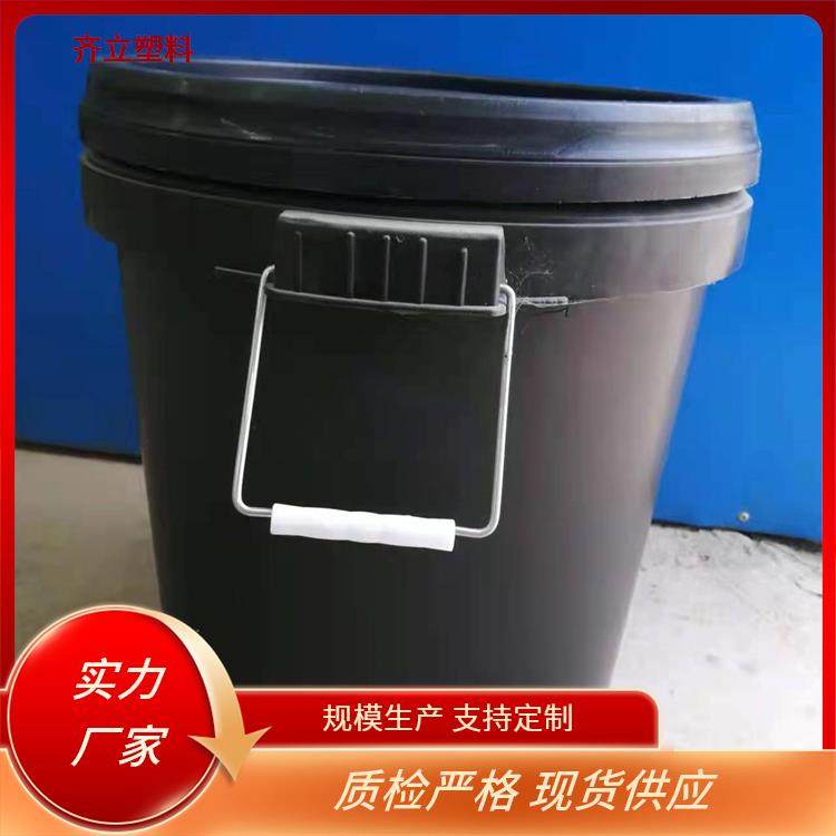 齐立 18升白乳胶桶 泡菜酱菜酱料腌制塑料桶 双组份机打胶桶