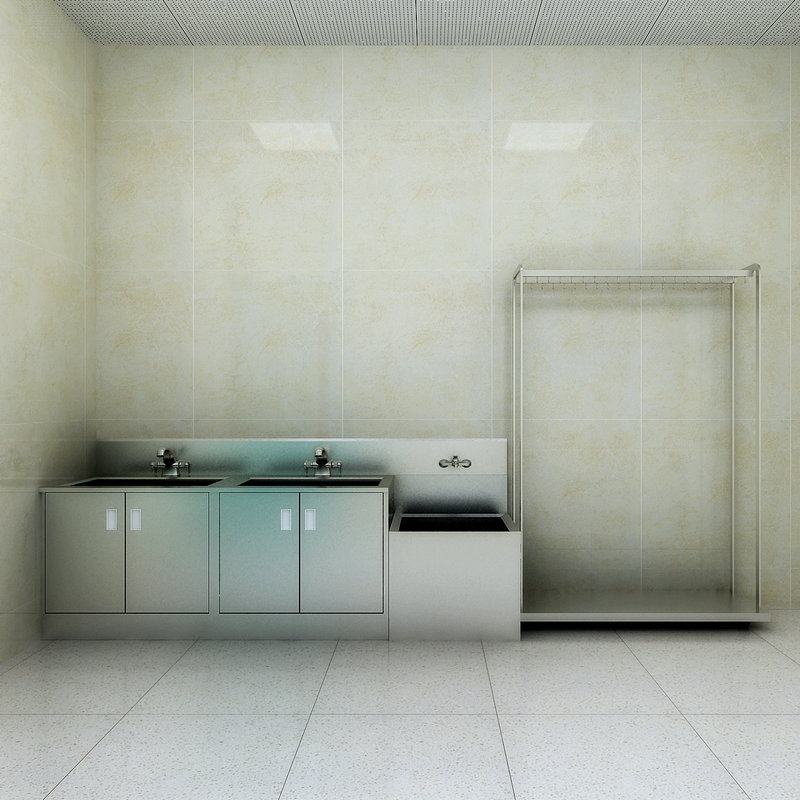 新诺供应不锈钢清洗水槽 医院用水池 净化间多人位清洗池 产品关键词:医院水槽;净化间水槽、