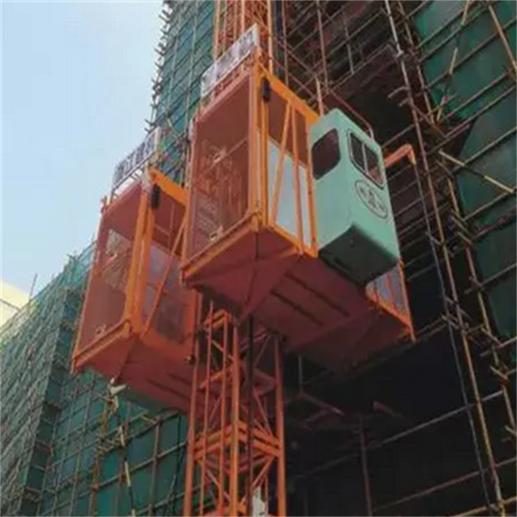 Hualitong construction site construction elevator rental high-rise building elevator rental high-altitude operation