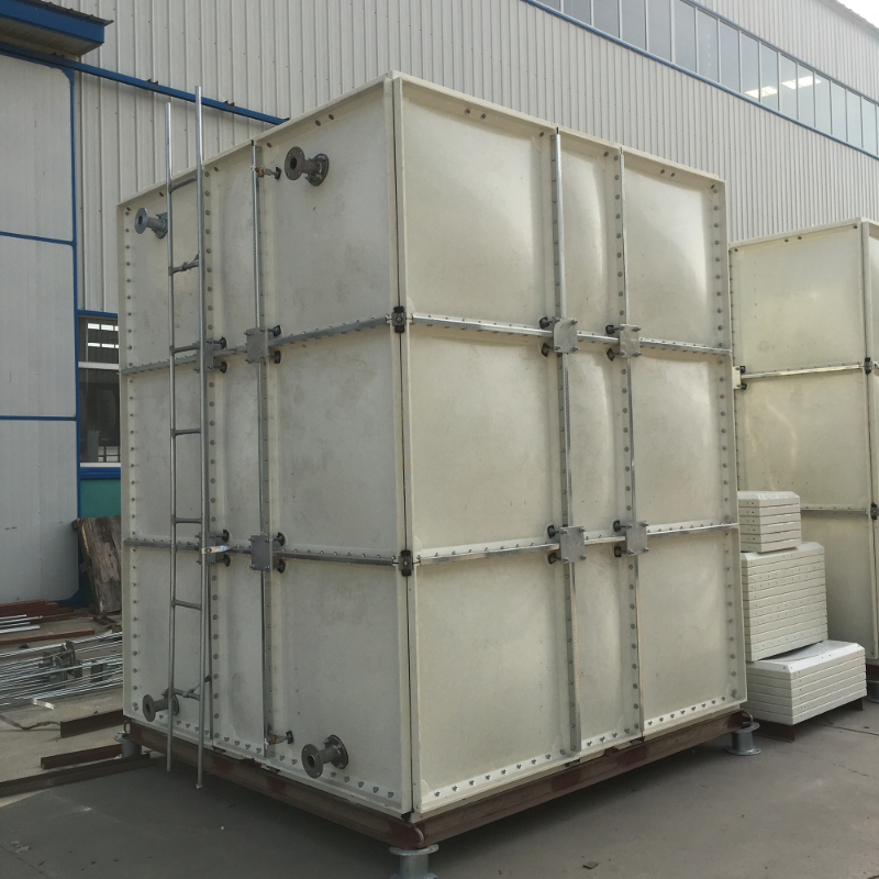 Introduction to Glass Fiber Reinforced Plastic Water Tank Assembled Fire SMC Storage Tank Combined Water Storage Tank