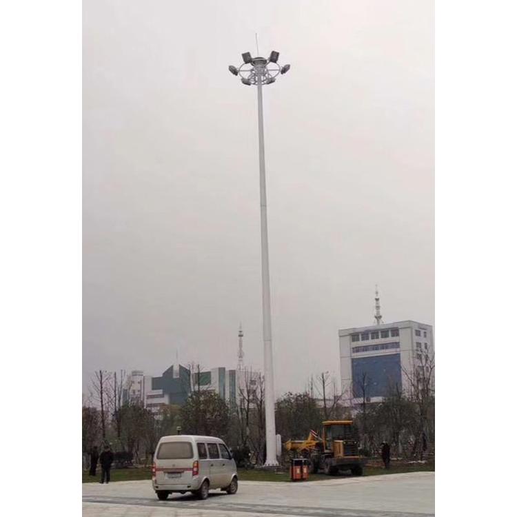 High power 10-30 meter stadium airport lift high pole light school playground lighting