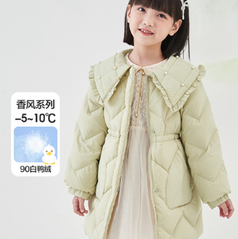 Online celebrity brand children's clothing source Leguoguo down jacket children's autumn and winter jacket wholesale 90 down Korean version cotton jacket