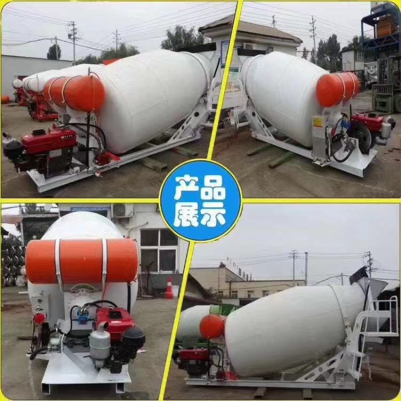 Supply of concrete mixing tank 1-15 cubic meters commercial mixed mortar pre storage tank Customized cement mixing storage tank