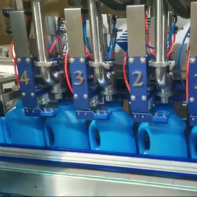 Shilu gel disinfectant filling machine weighing filling conveyor easy to use, stable and reliable