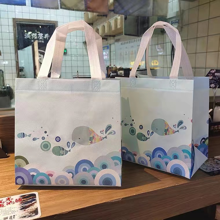 Non woven shopping bag printing factory Nonwoven fabric environmental protection bag handbag custom printing quality guaranteed