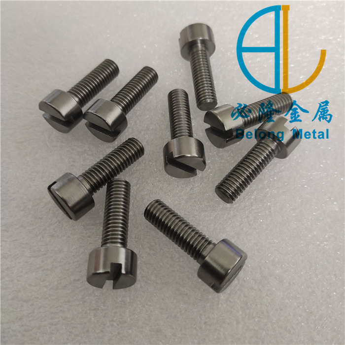 Molybdenum zirconium titanium alloy fastening bolts, TZM high-strength high-temperature and corrosion-resistant bolts