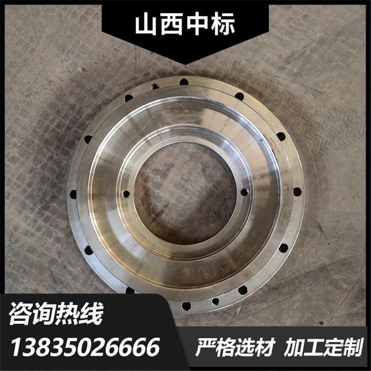 Winning the bid for stainless steel flange coil pipe section equipment inlet and outlet connections flange plate