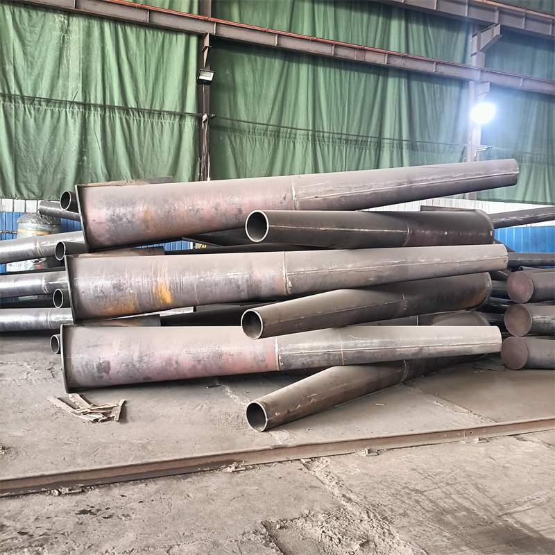 Large caliber thick walled conical steel pipe, conical coil pipe, seamless conical pipe, irregular pipe, customizable