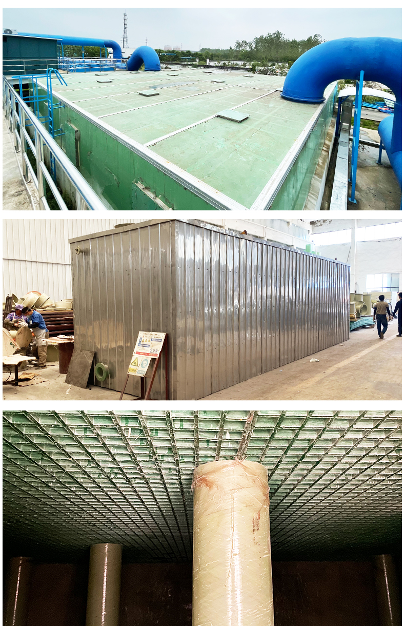 Biological deodorization equipment integrated sewage treatment equipment Garbage room filter tank customized according to needs