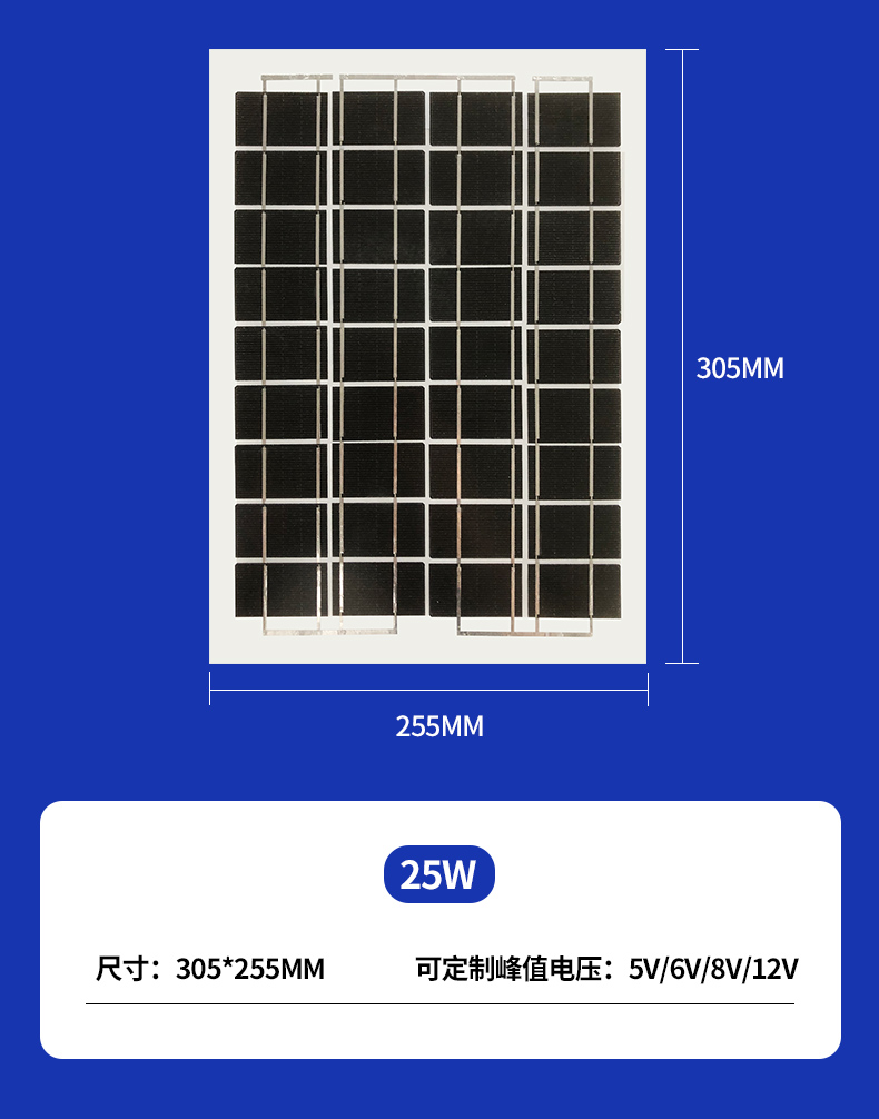 Customized black solar panels can be arranged for shipment on the same day and are not afraid of rain. RV power supply Xiyuan