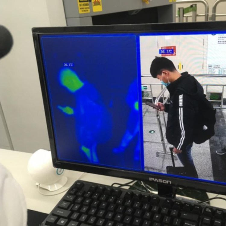 路易生热成像测温仪 智能测温 液晶显示 精度±0.3℃
