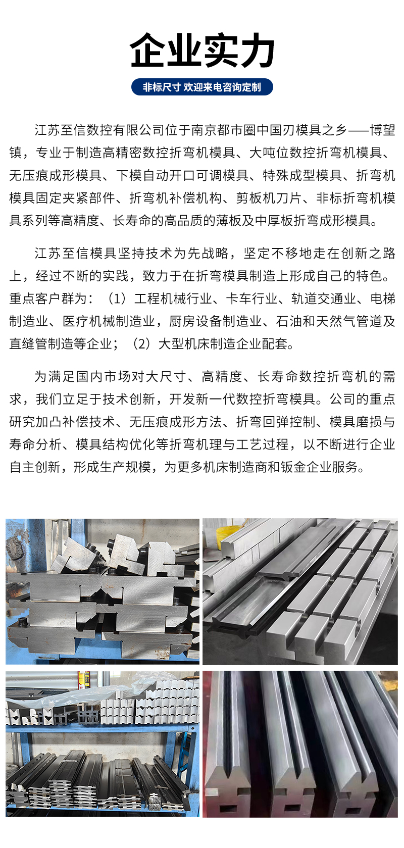 Hardware stamping die Press brake shutter die stainless steel cooling hole non-standard support customized letter